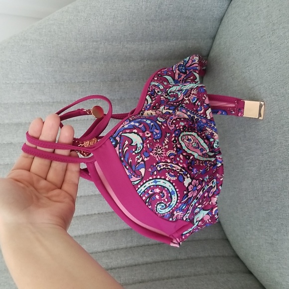 Nanette Lepore Bikini Top with Adjustable Straps, UK10/USA Medium -- NWOT - Picture 13 of 15